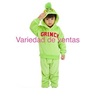 Grinch Kids Costume - Green